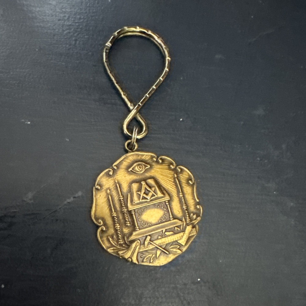 Masonic Lodge Keychain